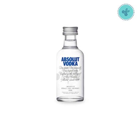 ABSOLUTE 50ML VODKA