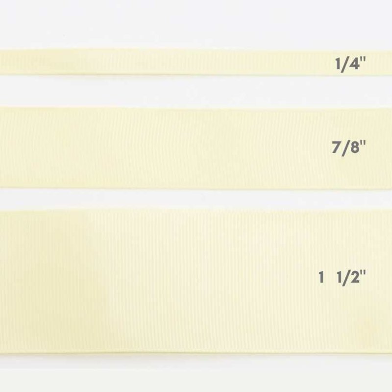 CINTA GRO 7/8" AMARILLO PASTEL 25yd