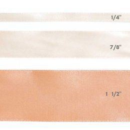 CINTA SATIN 1 1/2" PEACH 25yd