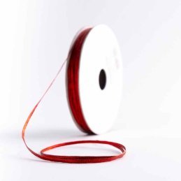 CINTA GALON ROJO 3mm x 25yd