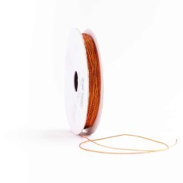 CORDON METAL NARANJA 1mm x 25yd