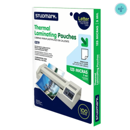 LAMINAS PARA PLASTIFICAR EN CALIENTE CARTA - 100 UND