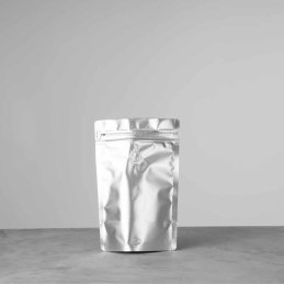 BOLSAS DE CAFE STAND UP 250g PLATEADAS (50und)