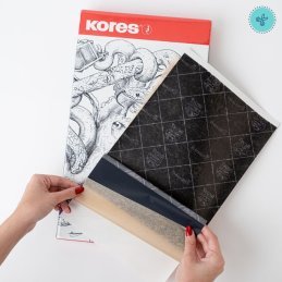 PAPEL STENCIL HECTOGRAFICO 8.5" X 10.5" - 10 UND TATTO
