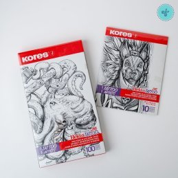 PAPEL STENCIL HECTOGRAFICO 8.5" X 10.5" - 10 UND TATTO