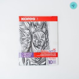 PAPEL STENCIL HECTOGRAFICO 8.5" X 10.5" - 10 UND TATTO