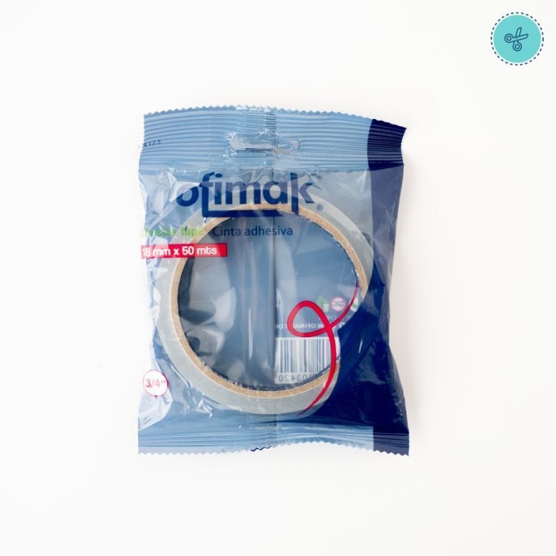 TAPE TRANSPARENTE 18MM X 50M  OFIMAK