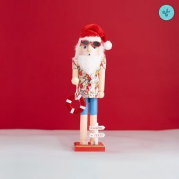 CASCANUECES SALVAVIDAS ROJO 38CM (15")