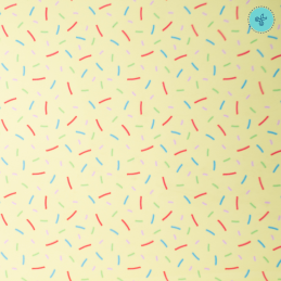 VINIL SPRINKLES  VERDE 12"X12"