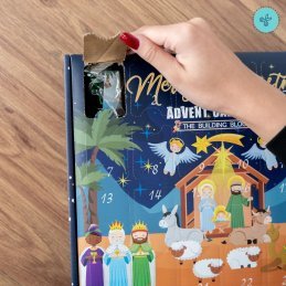 CALENDARIO DE ADVIENTO 24 DIAS - NACIMIENTO PARA ARMAR