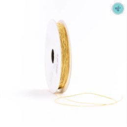 MS72 CORDON METAL DORADO 1mm x 25yd