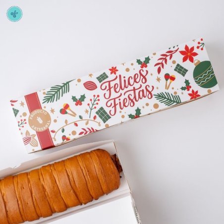 CAJA PARA PAN DE JAMON GRANDE M26 47x13x9 CM (12 UND)