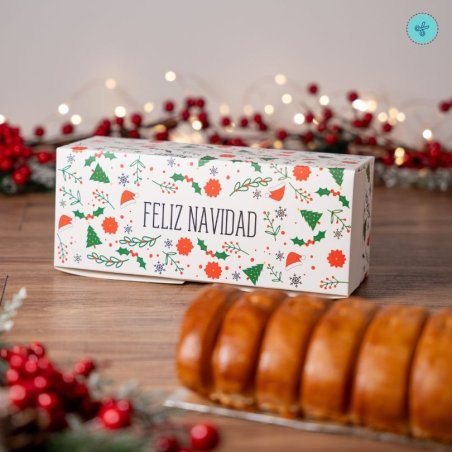 CAJA PARA PAN DE JAMON CHICA 25x10x9cm (12UND)