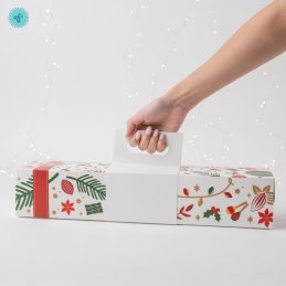 ASA PARA CAJA DE PAN DE JAMON 13x9CM -12 UND