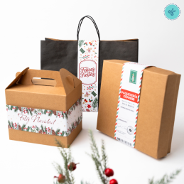 LISTON DECORATIVO OBSQ. CORREO SANTA 31.5X3.5" - 20UND