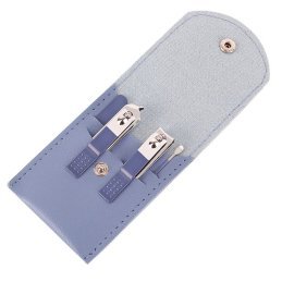 SET MINI SPA DE BOLSILLO AZUL 4 PIEZAS + ESTUCHE