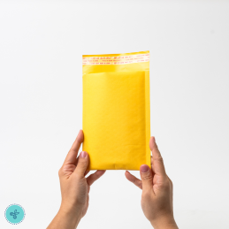 BUBBLE BAG S KRAFT15X20 cm -5.9X7.9" (50UND)