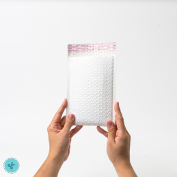 BUBBLE BAG S BLANCO15X20 cm -5.9X7.9" (50UND)