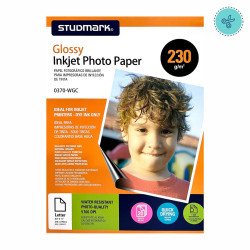 PAPEL FOTOGRAFICO STUDMARK 230g CARTA - 20 HOJAS
