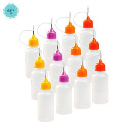 BOTELLA PUNTA DE AGUJA 50ML X3 UNDS