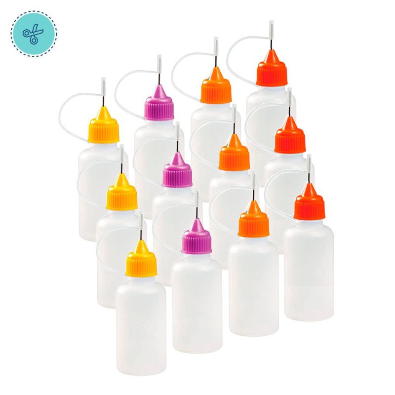 BOTELLA PUNTA DE AGUJA 50ML X3 UNDS