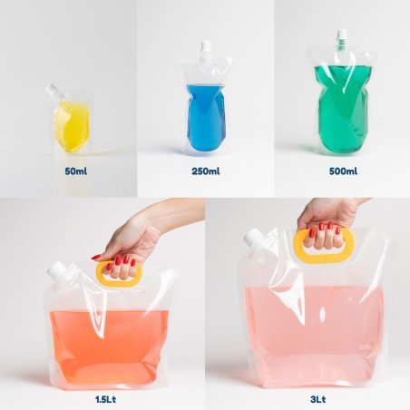 DOYPACK LIQUIDO 50ML  8x11cm  (50UNDS)