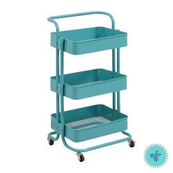CARRITO METAL AQUA