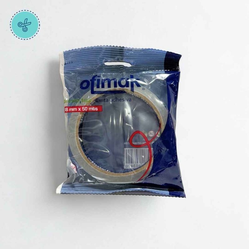 TAPE TRANSPARENTE 18MM X 50M  OFIMAK