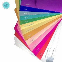 CART ESPEJO CELESTE ESPEJO 250GR 12"X12"