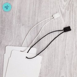 CUERDA PARA ETIQUETAS COLGANTES BLANCA x 1000und