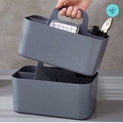 CESTA ORGANIZADORA GRIS