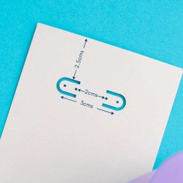 PERFORADORA DE ARETES 2"