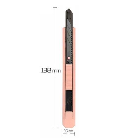CUTTER ROSADO 9MM