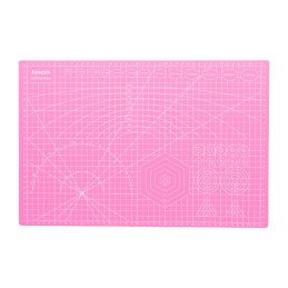 TAPETE DE MANUALIDADES ROSADO A3 28 X 43CMS 
