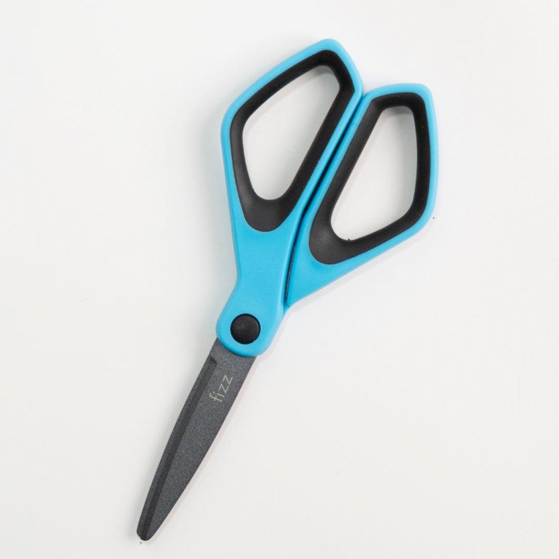 TIJERAS ANTI-ADHERENTE AZUL