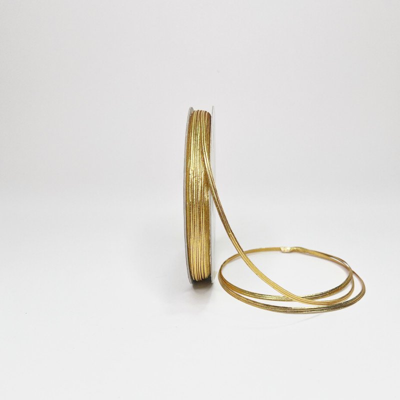 CINTA GALON DORADO 3mm x 25yd