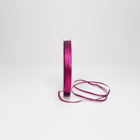 CINTA GALON FUCSIA 3mm x 25yd