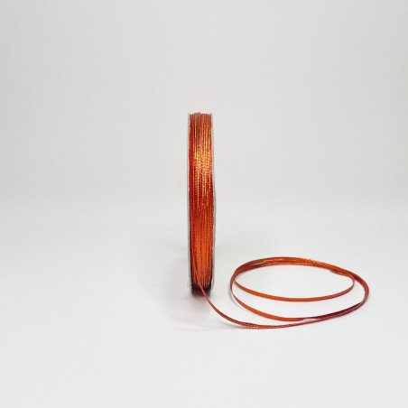 CINTA GALON NARANJA 3mm x 25yd