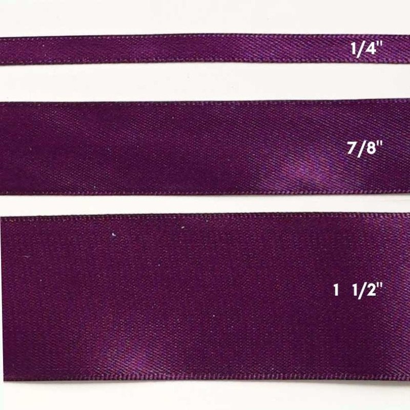 CINTA SATIN 7/8" VIOLETA  25yd