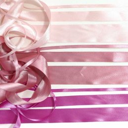 (SUST.550) CINTA SATIN 1 1/2" ROSA VINTAGE 25yd