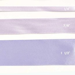 CINTA SATIN 1/4" LILA 50yd