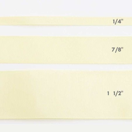 CINTA GRO 7/8" AMARILLO PASTEL 25yd