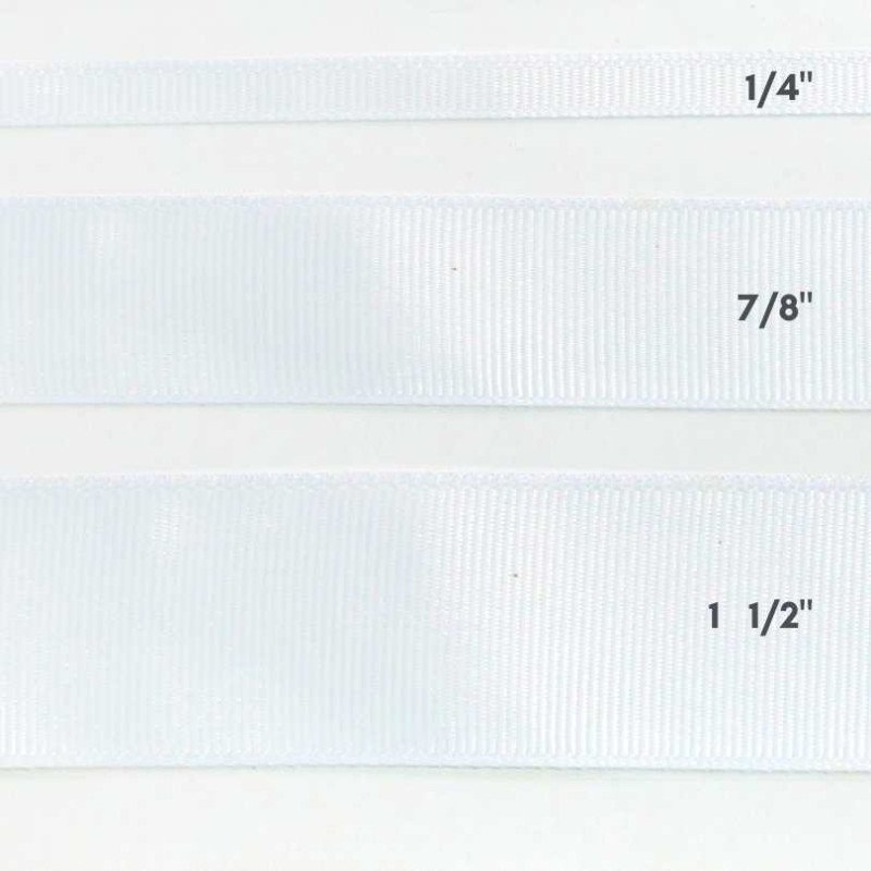 CINTA GRO 7/8" BLANCO 50yd