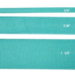 CINTA GRO 1/4" VERDE TEAL 25yd