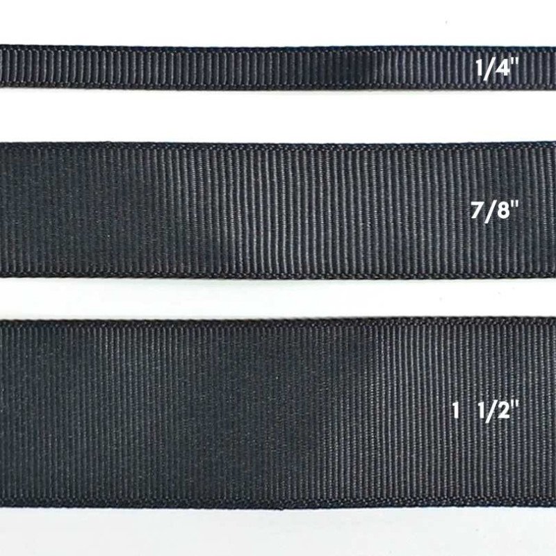 CINTA GRO 1/4" NEGRO 50yd