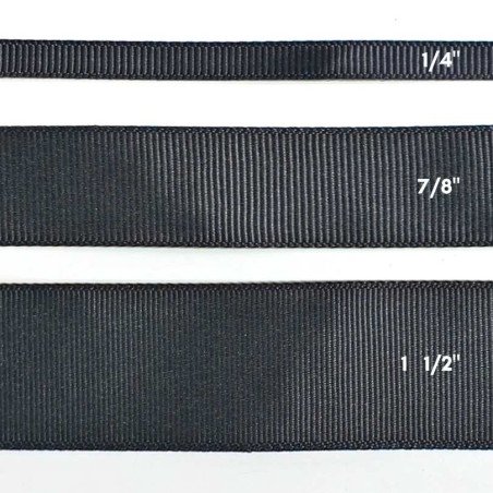 CINTA GRO 1/4" NEGRO 50yd