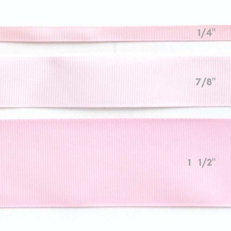 CINTA GRO 1/4" ROSADO PASTEL 50yd