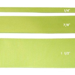 CINTA GRO 1/4" VERDE MANZANA 50yd