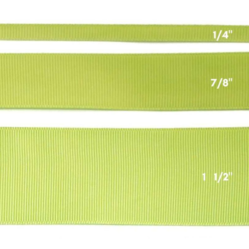 CINTA GRO 1 1/2" VERDE MANZANA 25yd