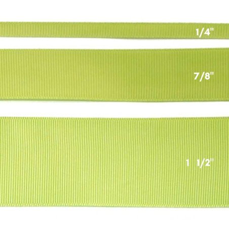 CINTA GRO 1 1/2" VERDE MANZANA 25yd